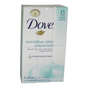 Dove Beauty Bar feuchtigkeitsspendender als Stabseife empfindliche Haut mit sanfter Reinigung - Bild 1 von 1