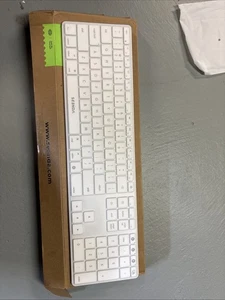 Bluetooth Wireless Keyboard and Mouse Multi-Device Rechargeable - Picture 1 of 4
