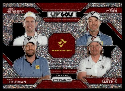 2024 Panini Prizm LIV Golf Ripper GC Pulsar Herbert / Leishman / Jones / Smith - Image 1 of 2