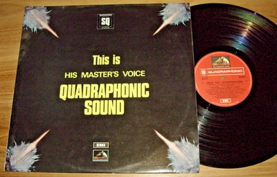 Various Artists *OZ QUADRAPHONIC 12'' LP ' THIS IS HIS MASTER'S VOICE ' 1972 VG+ - Image 1 of 2