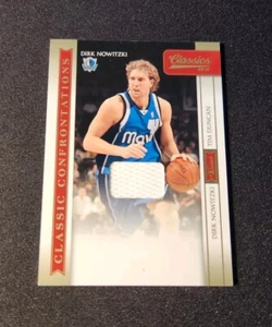 2009 Classic Confrontations #'d/199 Tim Duncan Dirk Nowitzki #6 GAME USED Patch - Picture 1 of 2