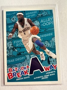 K130,459 -  2004-05 Bazooka Breakaway #BD Baron Davis Jersey