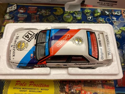 180892014 MINICHAMPS 1:18 BMW M3 E30 J. CECCOTTO DTM 1989 L.E. 504 PCS VERY RARE - Immagine 1 di 4