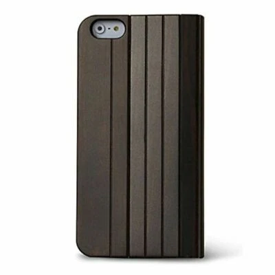 NUEVO Reveal Nara Madera Marrón Oscuro Folio Estuche Cubierta para Apple iPhone 6 PLUS + Foto 1 de 2