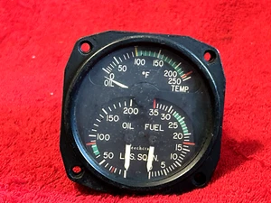 INDICADOR BEECHCRAFT 3 EN 1 P/N BMD-1001 GARWIN P/N 22-802-022 - Imagen 1 de 7