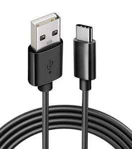 6ft Long USB-C Cable Charger Cord Power Wire Fast Charge Type-C for SmartPhones - Picture 1 of 7
