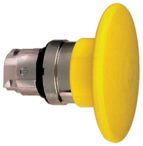 SCHNEIDER ELECTRIC ZB4BR5 088851 YELLOW MUSHROOM PUSH BUTTON HEAD ELEMENT *C17 - Picture 1 of 1