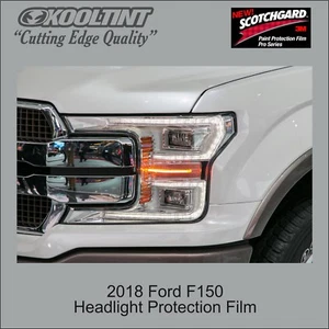 Headlight Protection Film by 3M for a 2018 Ford F150 - Picture 1 of 2