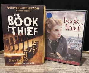 The Book Thief Paperback book and Matching DVD movie - Imagen 1 de 5