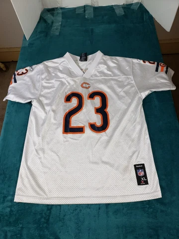 Chicago Bears Devin Hester Youth White Short Sleeve Jersey Sz Extra Large NFL Cover