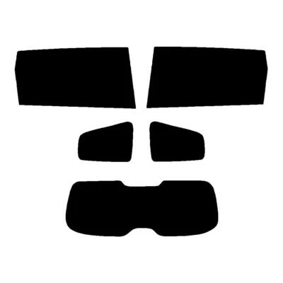 Pre Cut Window Tint for Chevrolet Orlando MPV 2011+ 5% Limo Black Rear Car Film - Image 1 of 4