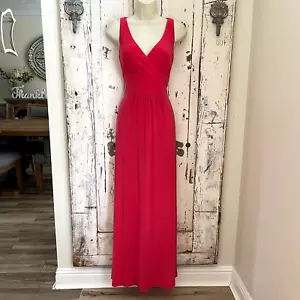 Ralph Lauren Sz. 4 Womans Coral Pink Sleeveless Long Casual to Formal Maxi Dress - Picture 1 of 8