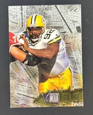 1996 Fleer Metal Reggie White Green Bay Packers Card #46 - Image 1 of 2