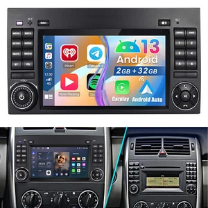 DAB+ Für Mercedes Benz B-Klasse W169 W245 Carplay Autoradio Android 13 2+32GB BT - Bild 1 von 12