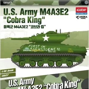 Academy 1/35 U.S. Army M4A3E2 "Cobra King" Tank Plastic Model Kit #13527 | High - Picture 1 of 5