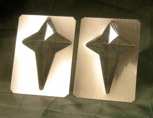 MINI STAR CHOCOLATE MOULD/MOLD - Christmas cake decorating/sweet making. Pk of 2 - Picture 1 of 1