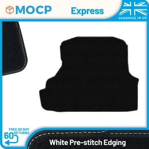 Express with White Pre-Stitch Trim Boot Mat to fit Mercedes C-Class Saloon 19... - Picture 1 of 4