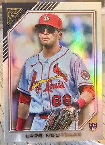 2022 Topps Gallery Rainbow Foil Lars Nootbaar RC #12 Cardinals - Picture 1 of 2
