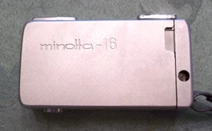 Vintage Minolta 16 Camera Subminiature, Spy mint w/case/filter - Picture 1 of 9
