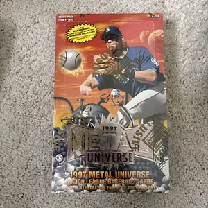 1997 Skybox Metal Universe Baseball Sealed Hobby Pack - Picture 1 of 4