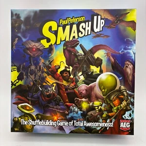 Smash Up with 2 Expansions COMPLETE AEG 2012 Fantasy Cards SciFi Zombies Aliens - Picture 1 of 10