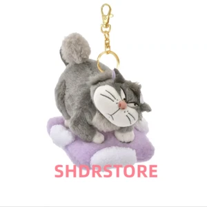 Disney store authentic 2025 lucifer cat plush keychain shanghai disneyland - Picture 1 of 1