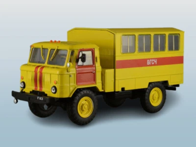 GAZ-66 Mountain Rescue Vehicle USSR 1985 Year 1/43 Collectible Model Car new - Image 1 of 4
