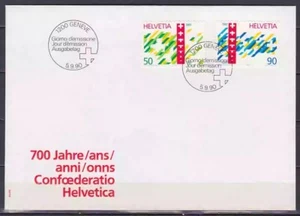 Switzerland 1991 Red Cross FDC - Picture 1 of 1