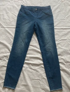 No Nonsense Damengröße Small marineblau dunkel gewaschene Stretch-Jeggings zum Anziehen - Bild 1 von 5