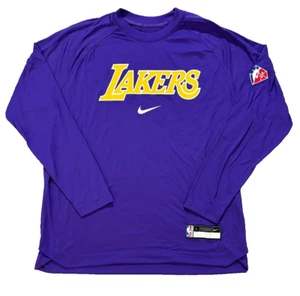 Camiseta de tiro púrpura edición del equipo Nike NBA Los Angeles Lakers talla grande para hombre - Imagen 1 de 5