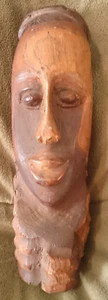 RAR ** Vintage afrikanische Holz handgeschnitzt detaillierte EINZIGARTIGE FIGUR **LQQK** - Bild 1 von 5