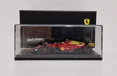 MODELLINO AUTO 1:43 LOOKSMART F1 FORMULA 1 FERRARI F1-75 CARLOS SAINZ MONZA 2022 - Immagine 1 di 4