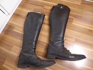 Cavallo Leder Reitstiefel schwarz gr. 42,5 Info 8,5 / 50 / 41 - Bild 1 von 9