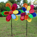 1PC Colorful Sequins Windmill Wind Spinner Kids Toy Home Garden Yard Decorat  St