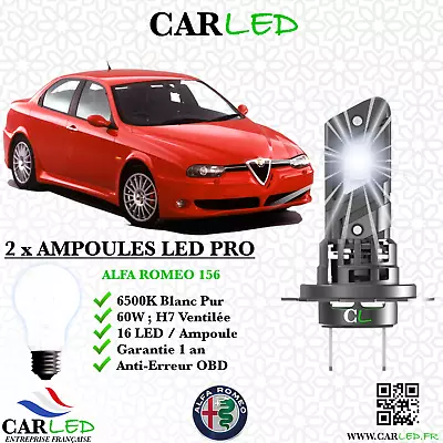 KIT AMPOULE LED ALFA ROMEO 156 - Photo 1/3