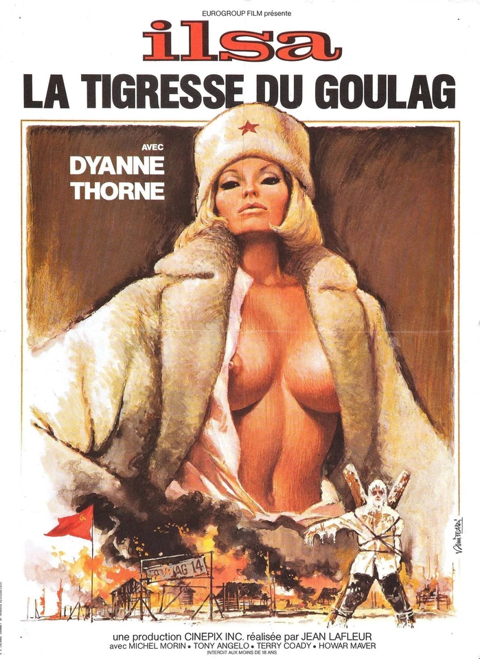 ILSA TIGRESS OF SIBERIA Movie Poster Exploitation Grindhouse