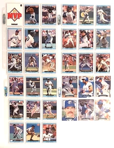 1992 MVP Donruss McDonalds 26 Card Set + 6 Blue Jays Gold Series Subset / Mint - Picture 1 of 6