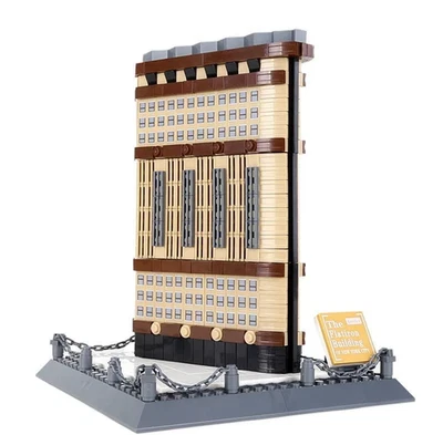 Wange The Flatiron Building New York Landmark America Architecture Set 4220 NEW - Image 1 of 3