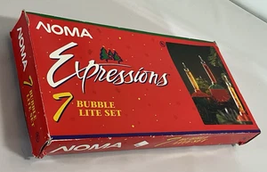 Vintage Weihnachten NOMA Expressions 7 Lite Set & Box. - Bild 1 von 9