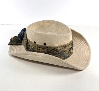 The Carmel Hat Co. Damas Estilo Occidental Borde con Cable Sombrero San Marcos-Scala Pronto Foto 1 de 4