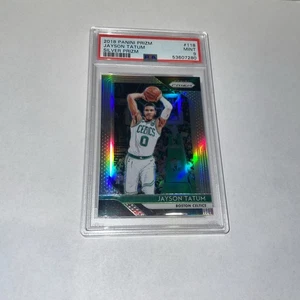 Tarjeta Jayson Tatum 2018-19 Panini Silver Prizm #118 PSA 9 Celtics - Imagen 1 de 2
