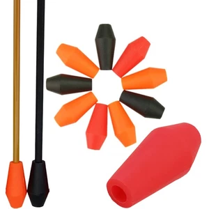 Soft Rubber Arrowheads Archery Target Tip Practice Broadhead 6MM 8MM Shaft Shoot - Picture 1 of 10