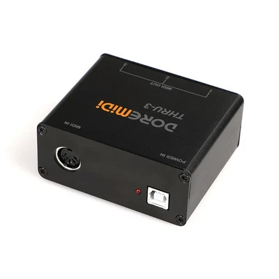 MIDI THRU-3 BOX Controller - 3 Kanäle 1 Eingang 3 Ausgänge Midi Splitter - Bild 1 von 4