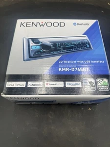Kenwood KMR-D765BT Marine Bluetooth CD Receiver Radio Ipod Iphone USB Pandora XM - Picture 1 of 4