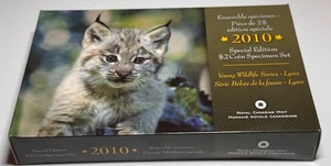2010 Canada Specimen Set Special Edition - Lynx Kittens Toonie - Complete - Bild 1 von 4