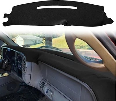 Cubierta de tablero personalizada para Chevy Chevrolet Silverado/GMC 1997-2000 negra  Foto 1 de 4