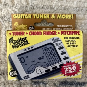Guitarra Qwik Tune Professor Afinador Buscador de Acordes Pitchpipe Todo en Uno - Imagen 1 de 9