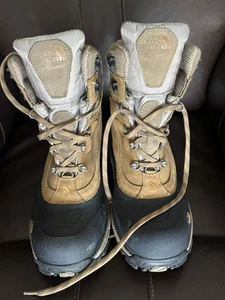 North Face Boots Men's Chilkat V Siz911 Brown Waterproof HydroSeal Insulated - Picture 1 of 9