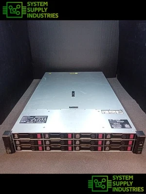 HP DL380 G10 12LFF 12X 3TB 12GBPS +2X 1.8TB,64GB DDR4,2X 6150 GOLD, P816I-A SR - Image 1 of 3