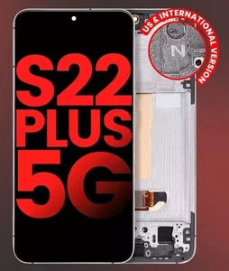 Samsung Galaxy S22 Plus 5G  LCD Display Touch Screen Digitizer Replacement+Frame - Picture 1 of 4